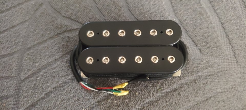 Pastilla Humbucker DiMarzio DP 245FBK Dominion Bridge
