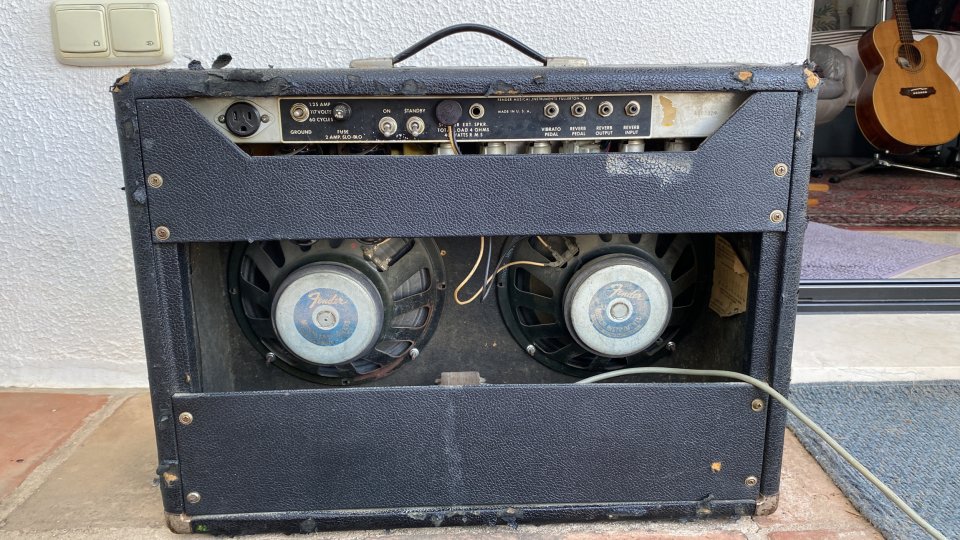 Fender Vibrolux Reverb Silverface 1979 de segunda mano · Foto 2 de 5 · Málaga · 2300 €