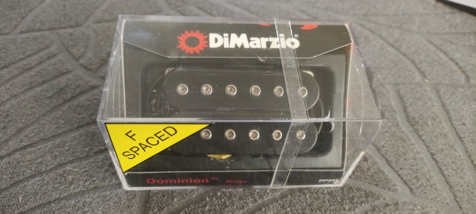 Pastilla Humbucker DiMarzio DP 245FBK Dominion Bridge