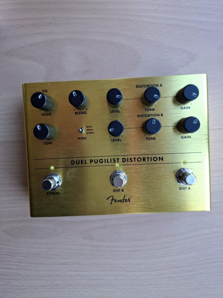 Fender Duel Pugilist Distortion