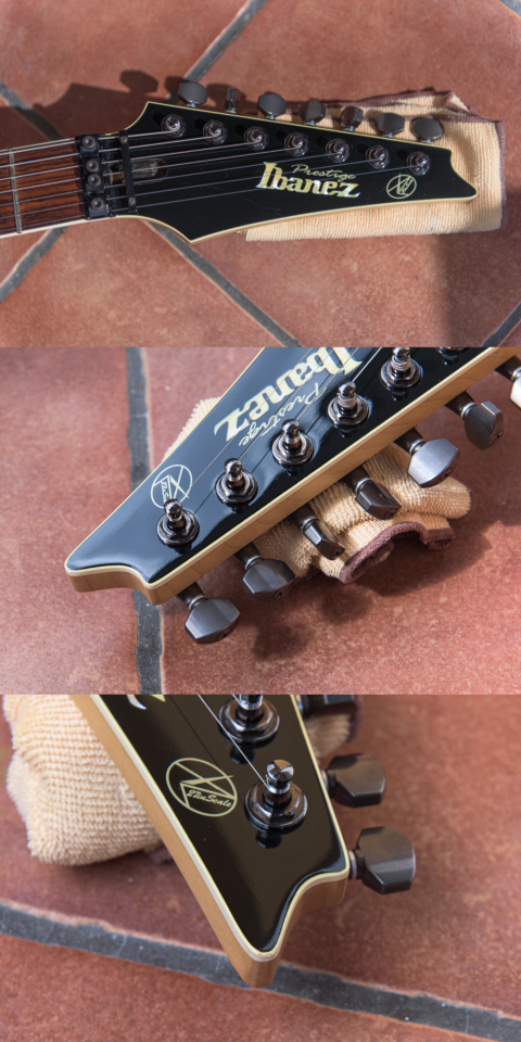 Ibanez RG1077XL 7 Cuerdas 27" Baritona Con Estuche Rígido