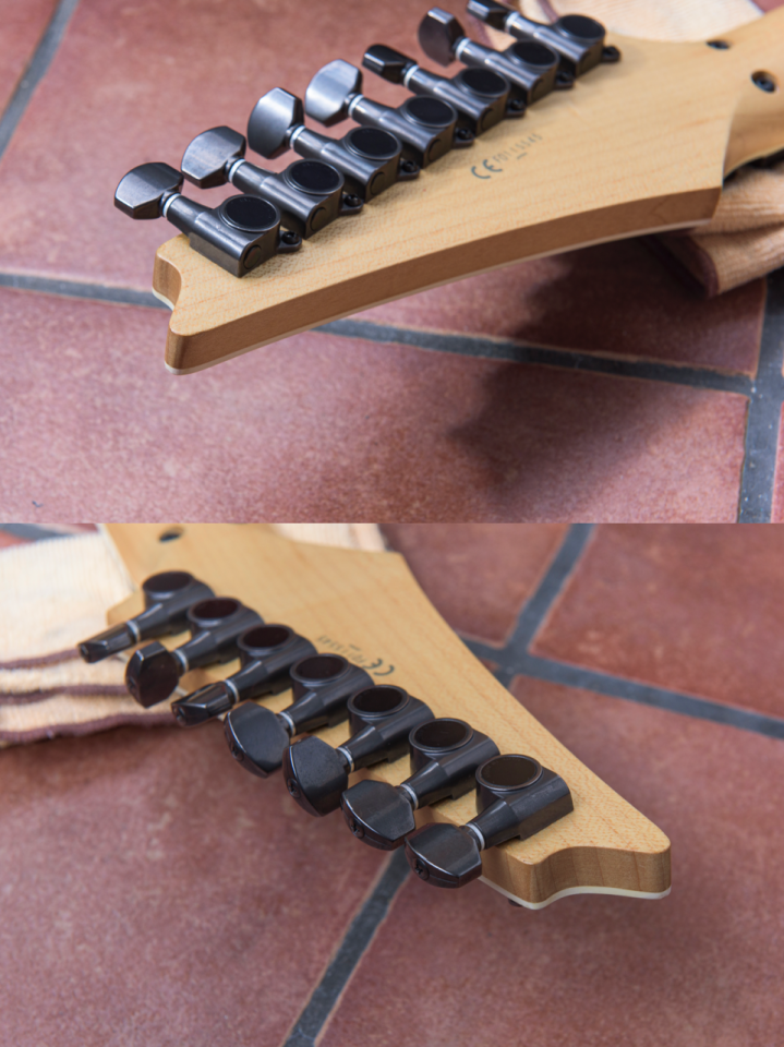 Ibanez RG1077XL 7 Cuerdas 27" Baritona Con Estuche Rígido