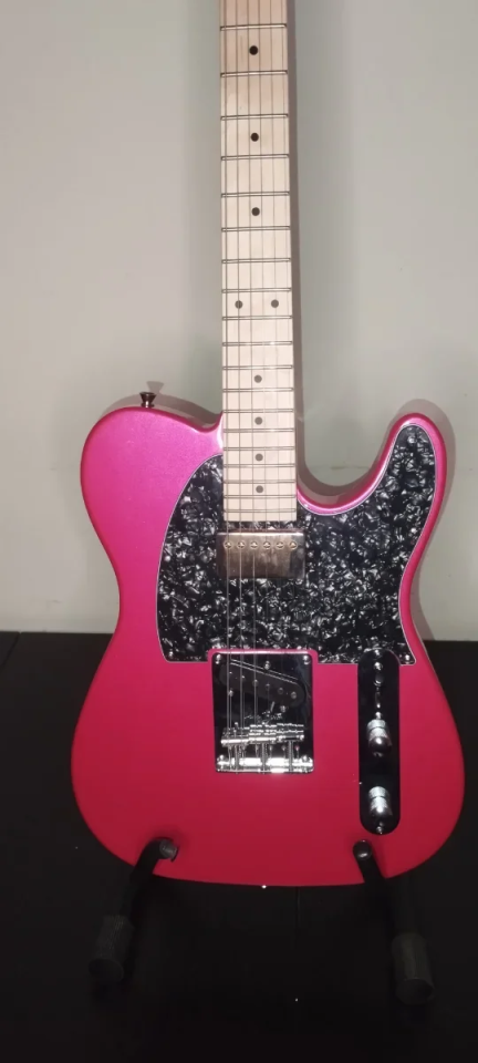 Harley Benton Telecaster Customizada Candy red