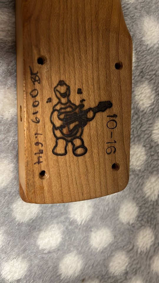 Mastil WARMOTH  Tostado tipo strato - stratocaster