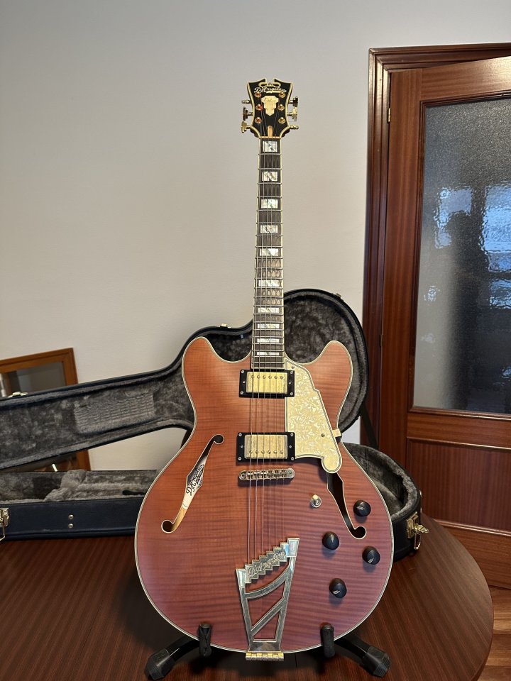 D'Angelico Deluxe DC, edición limitada numero 12 de 50. de segunda mano · Foto 8 de 10 · Bizkaia · 1800 €