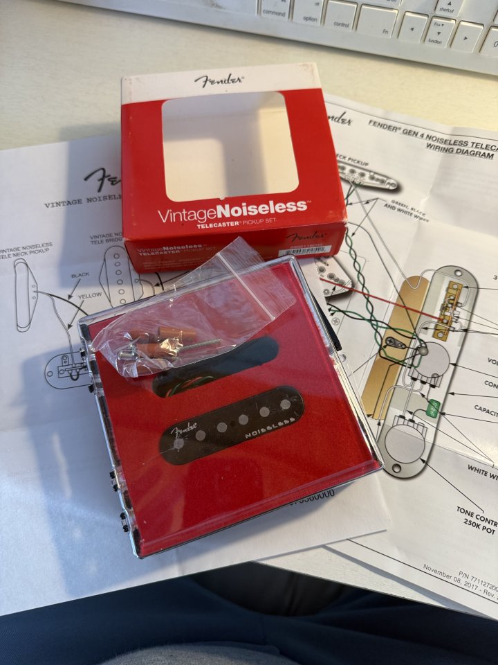 Fender Noiseless Telecaster Bridge