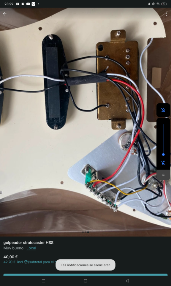 Golpeador stratocaster HSS