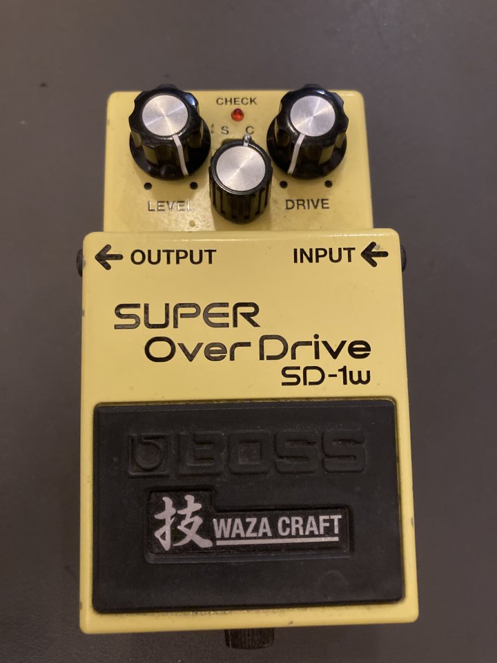 Boss SD-1 Waza