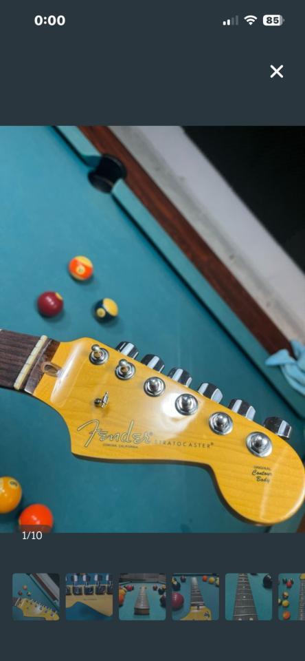 Mastil Fender Stratocaster USA