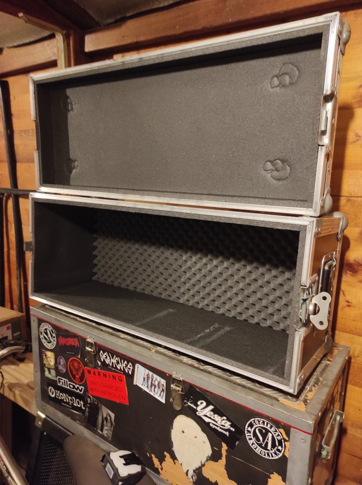 flight case cabezal guitarra o bajo