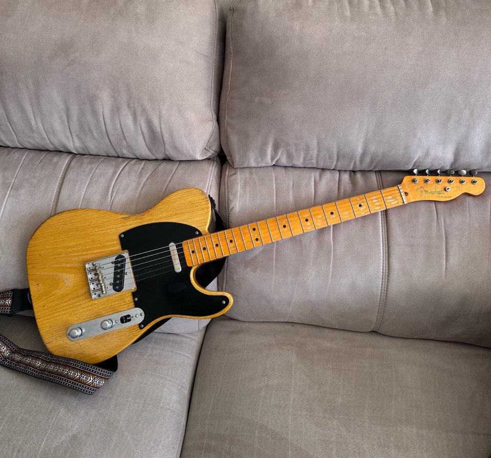 Telecaster 52 Butterscotch Blonde partscaster