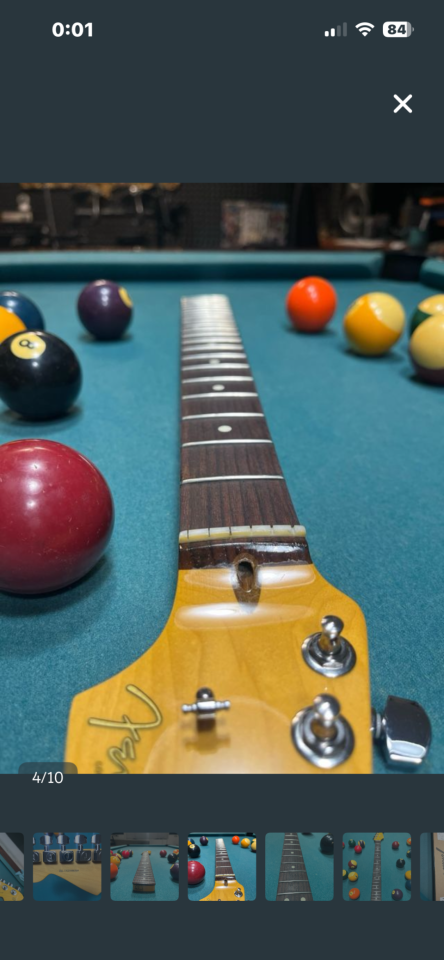 Mastil Fender Stratocaster USA