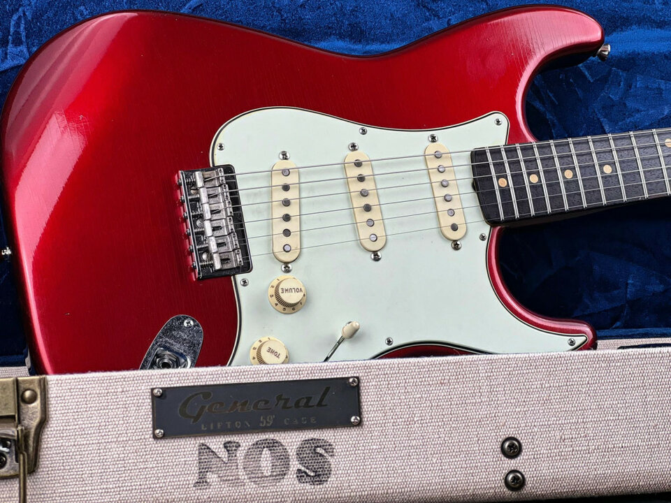 General  GVT 1959 Hardtail One piece Black alder Candy apple red