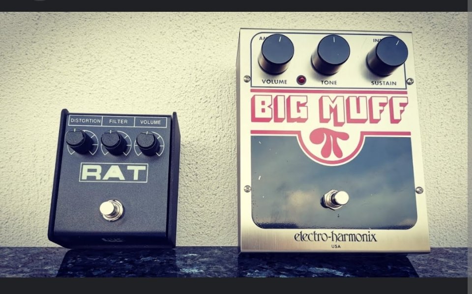 Rat y Big Muff averiados de segunda mano · Cantabria