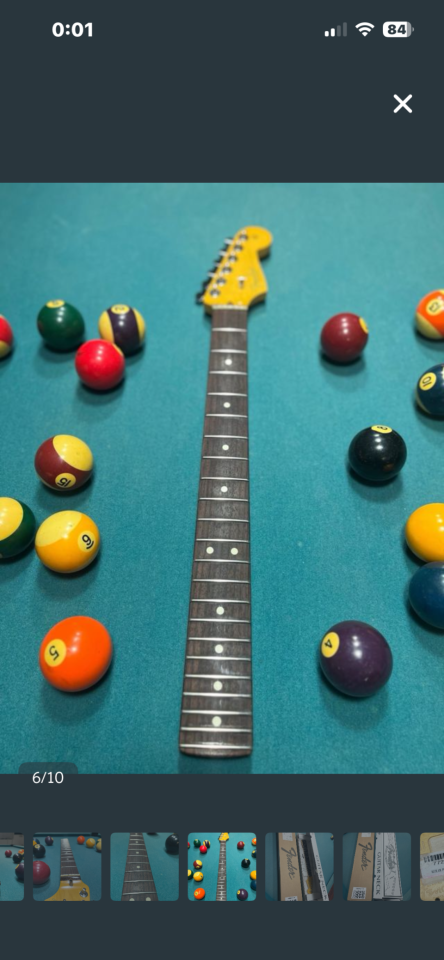 Mastil Fender Stratocaster USA