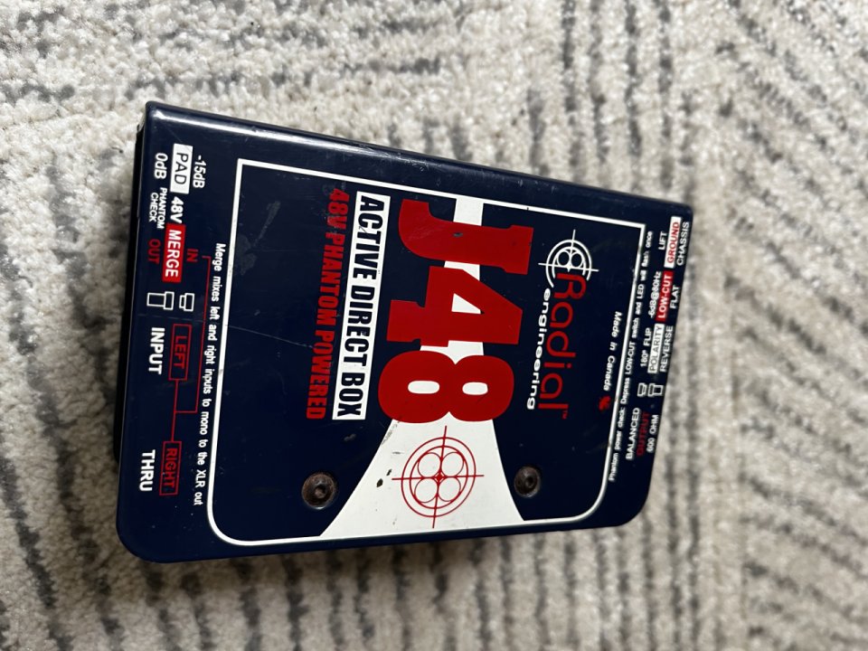 Radial J48 Active Direct Box Caja DI Activa de segunda mano · Foto 1 de 3 · Granada · 215 €