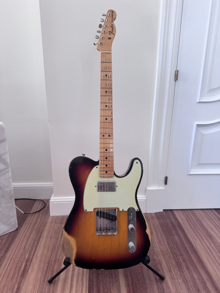 Fender Custom Shop Telecaster HB – Heavy Relic 3TSB de segunda mano · Foto 1 de 10 · Madrid · 3350 €