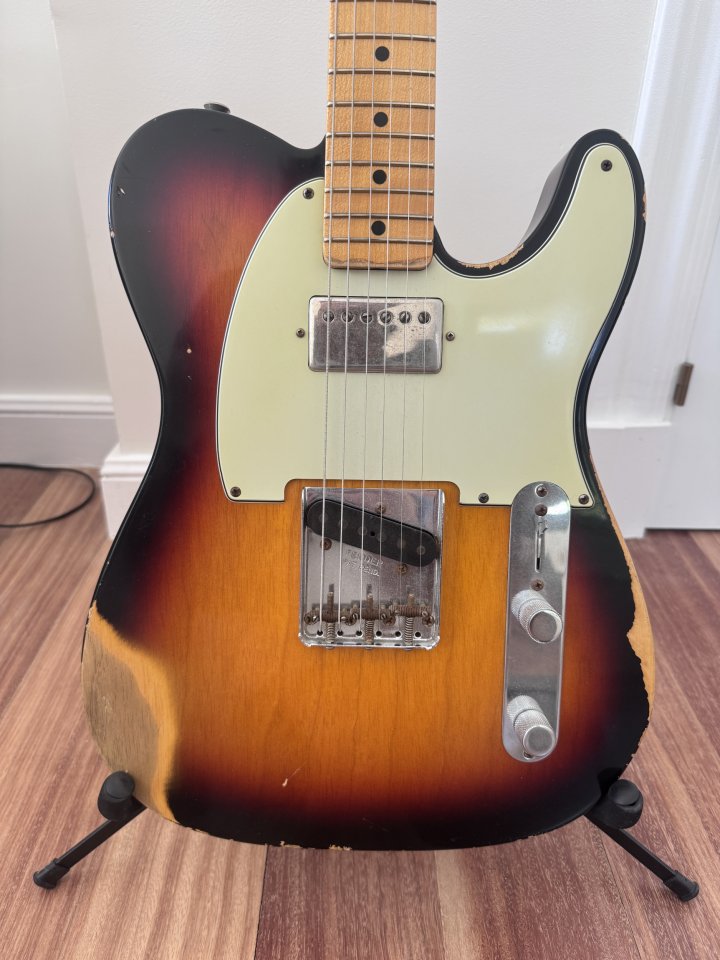 Fender Custom Shop Telecaster HB – Heavy Relic 3TSB de segunda mano · Foto 2 de 10 · Madrid · 3350 €