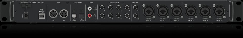 Interfaz con muchas entradas y salidas