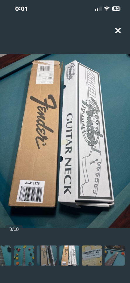 Mastil Fender Stratocaster USA