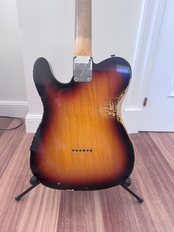 Fender Custom Shop Telecaster HB – Heavy Relic 3TSB de segunda mano · Foto 3 de 10 · Madrid · 3350 €