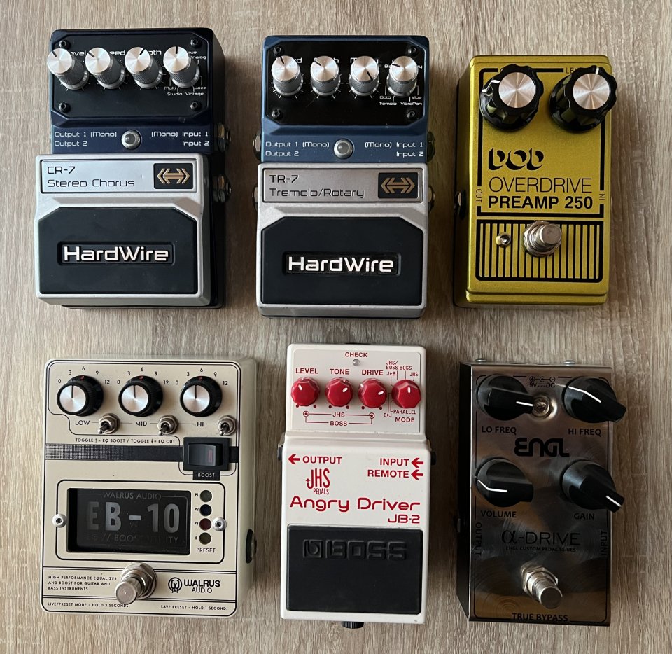 Colección de pedales