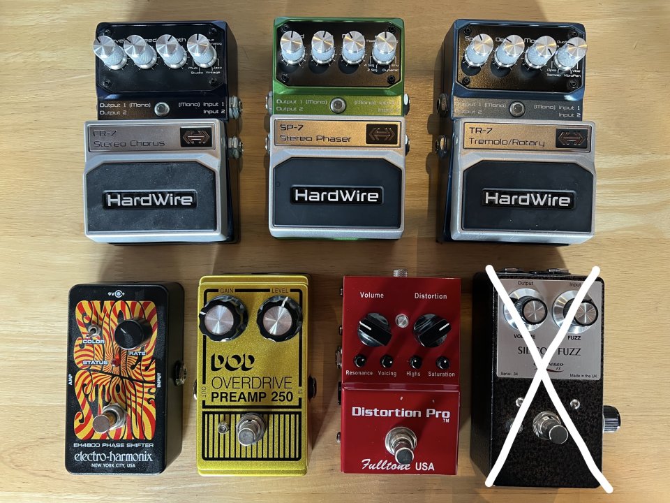 Colección de pedales