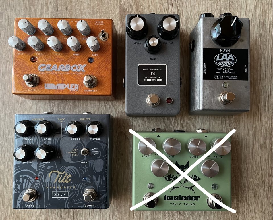 Colección de pedales