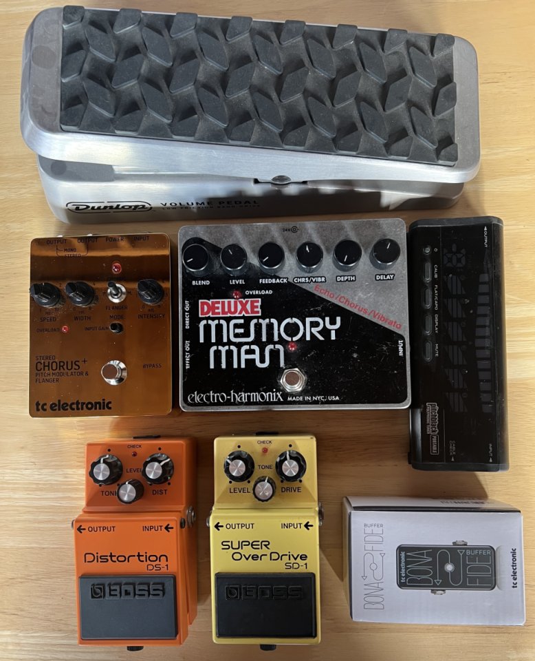 Colección de pedales