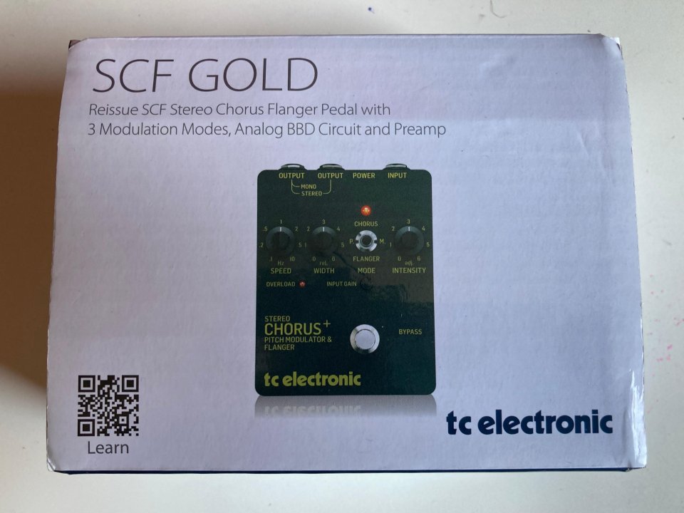 TC Electronic Chorus/Flanger SCF Gold Reedición de segunda mano · Foto 7 de 7 · Bizkaia · 60 €