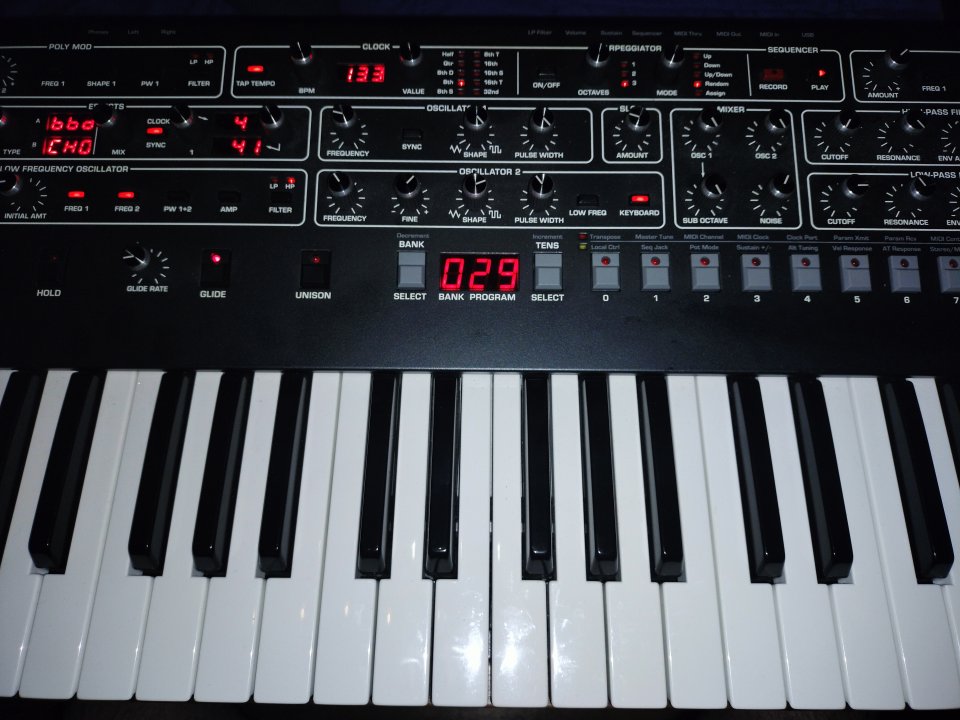 cambio Sequential prophet 6 o cambio parcial