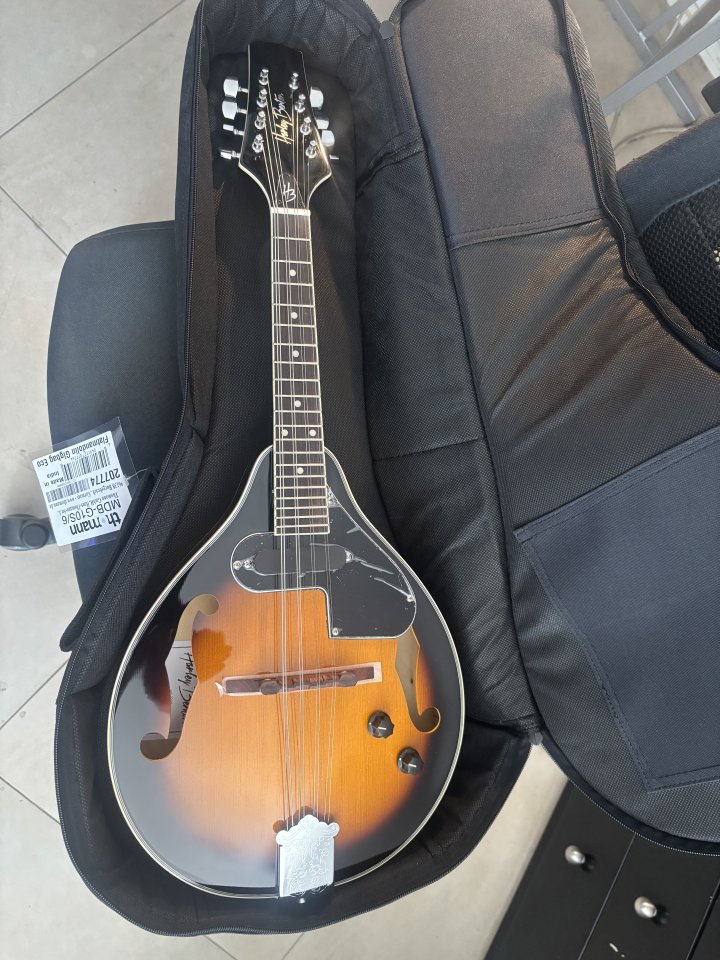 Harley Benton HBMA-50E Mandoline VS w/Bag