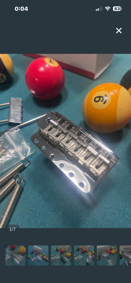 Fender Tremolo puente 57/62