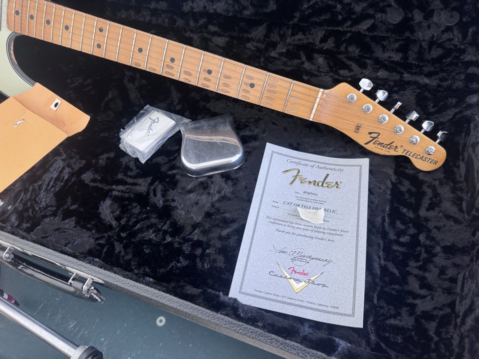 Fender Custom Shop Telecaster HB – Heavy Relic 3TSB de segunda mano · Foto 10 de 10 · Madrid · 3350 €