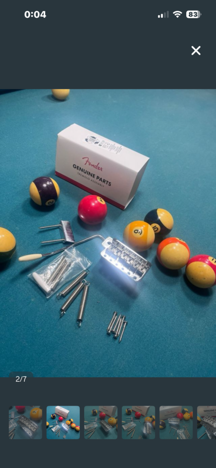 Fender Tremolo puente 57/62