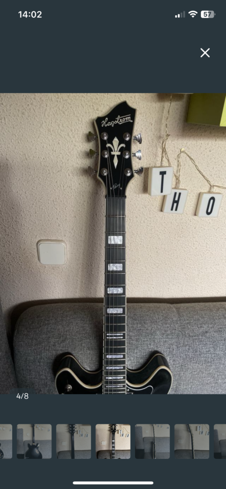 Hagstrom Viking Black de segunda mano · Foto 4 de 8 · Madrid · 500 €