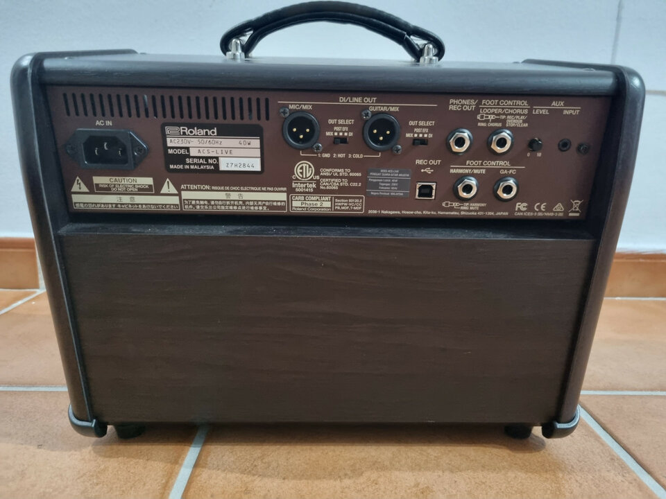 Boss Acustic Singer Live  ¡VENDIDO¡