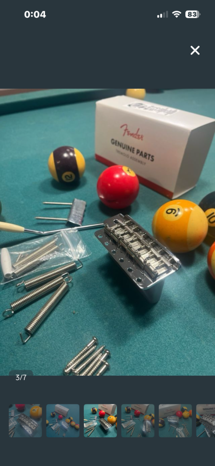 Fender Tremolo puente 57/62