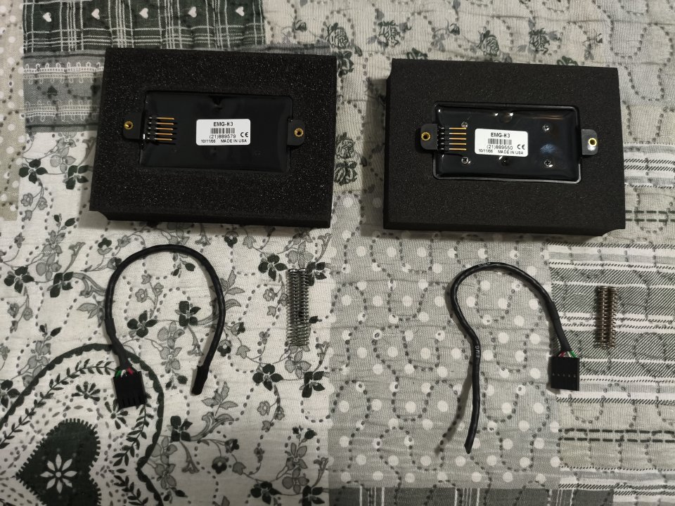 Set pastillas EMG-HZ H3 (actuales EMG H3) de segunda mano · Foto 2 de 4 · Sevilla · 65 €