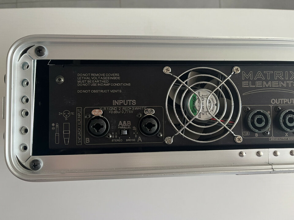 Matrix elements gt1000 fx   ( etapa FRFR para fractal, quad cortex ,etc )