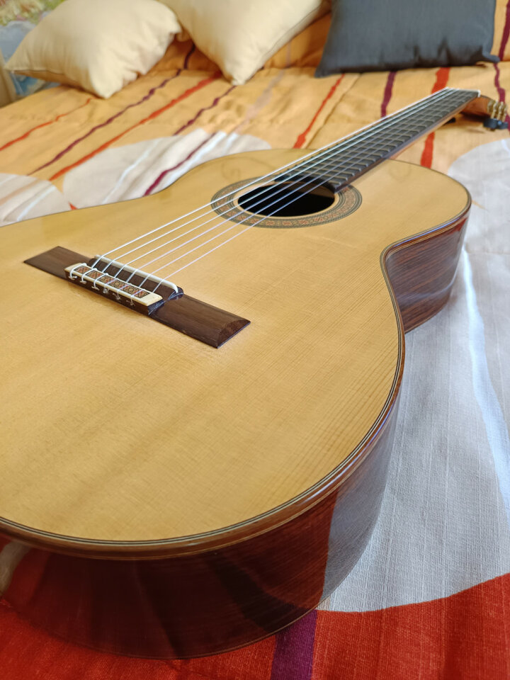 Guitarra clásica Bellido Modelo "Luthier" hecha en Granada