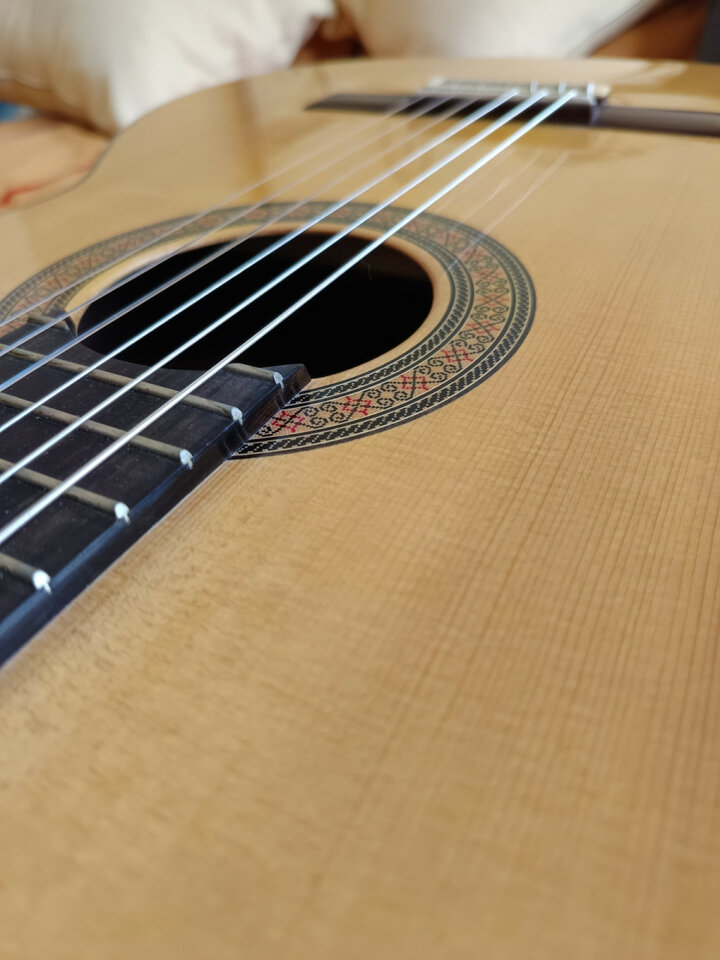 Guitarra clásica Bellido Modelo "Luthier" hecha en Granada