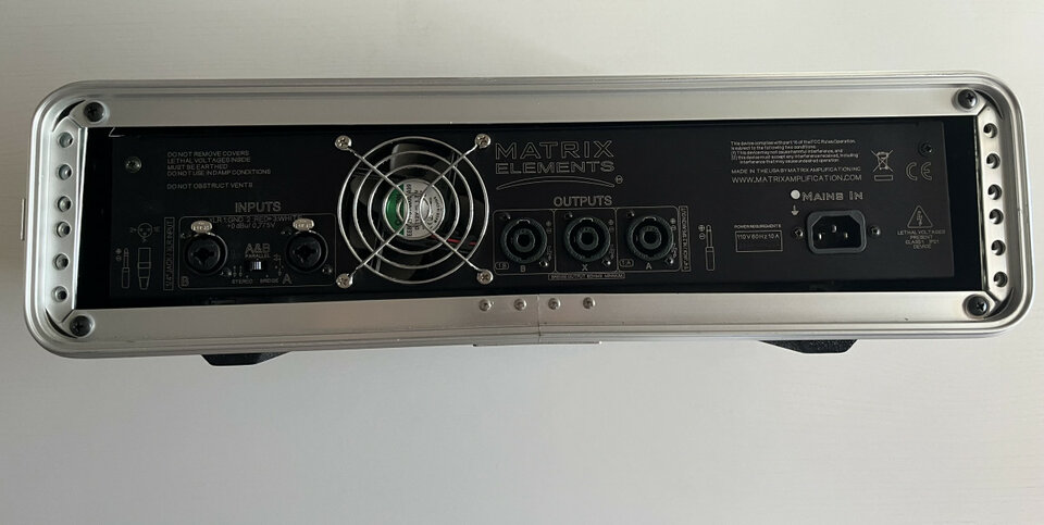 Matrix elements gt1000 fx   ( etapa FRFR para fractal, quad cortex ,etc )