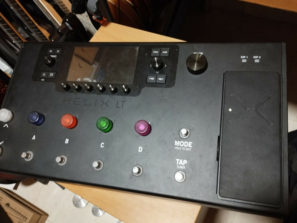 Led reparación pedal expresión Line 6 Helix LT