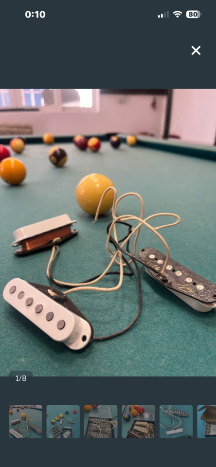 Pastillas para Fender Stratocaster