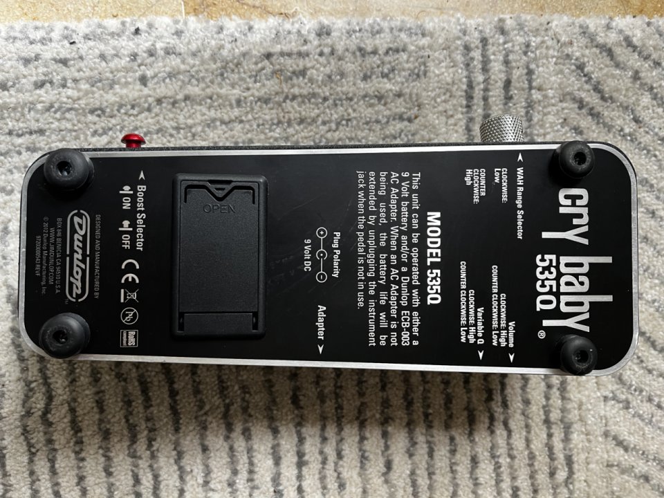 Wah Dunlop Cry Baby 535Q de segunda mano · Foto 5 de 5 · Granada · 125 €