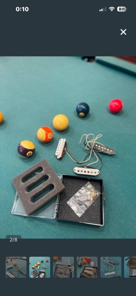 Pastillas para Fender Stratocaster