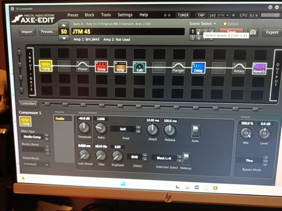 Fractal Axe FX2 - o posible cambio - de segunda mano · Foto 5 de 6 · Pontevedra · 600 €