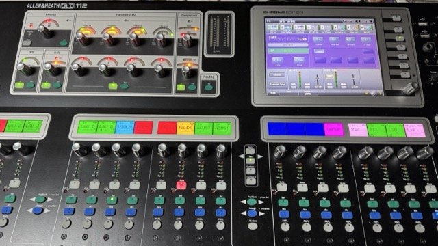 Allen Heath GLD 112 Dante AR2412 AB168 + Flight