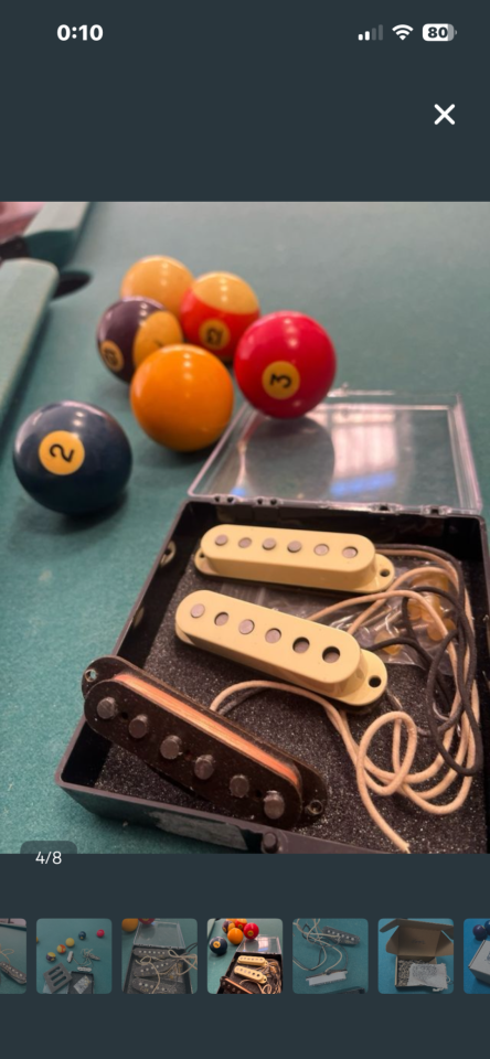 Pastillas para Fender Stratocaster